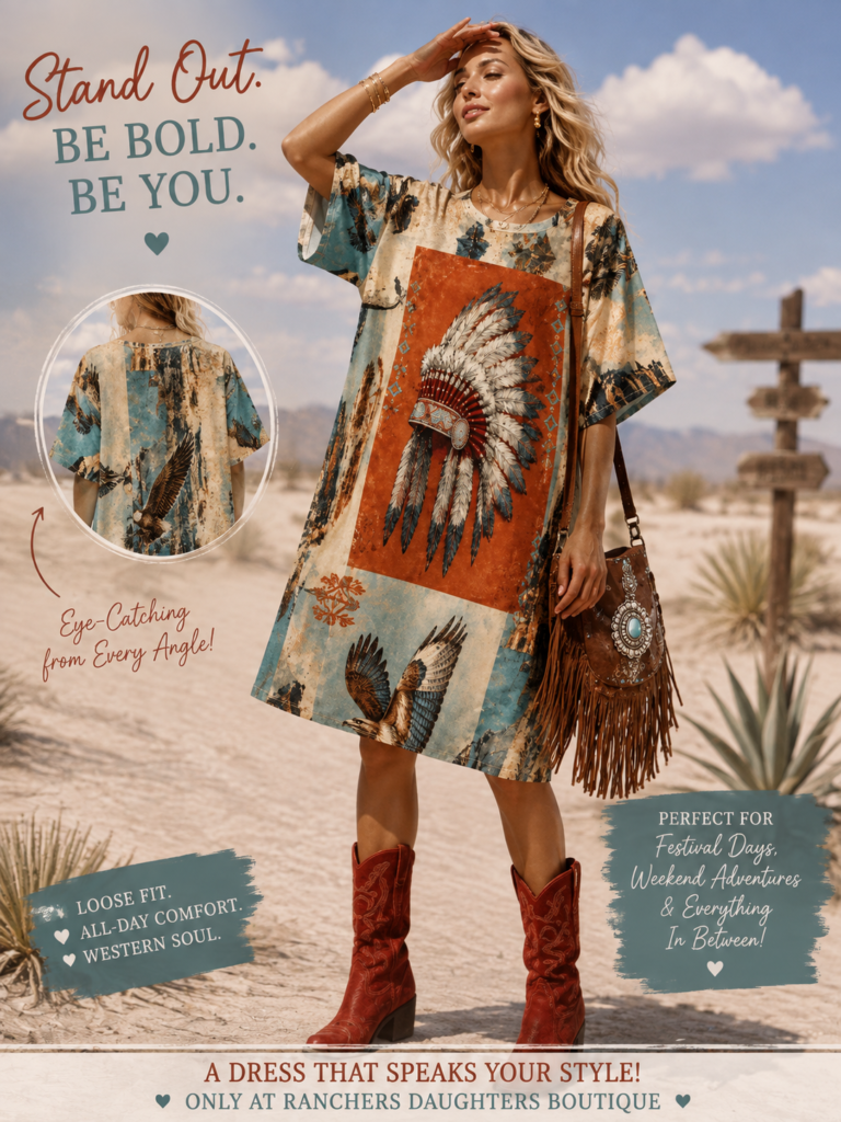 Western Statement Dress