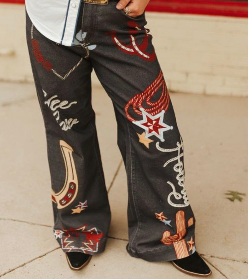 Western Statement Jeans