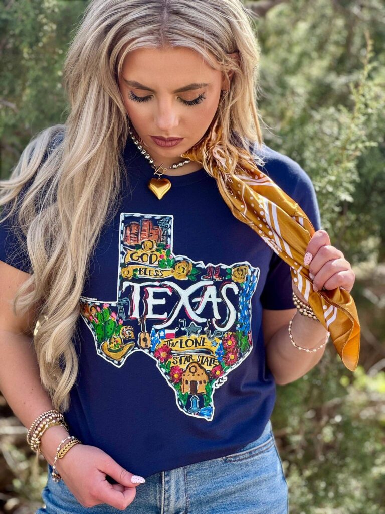 God Bless Texas Tee