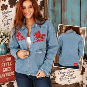 Up Arrow Collared Jacket